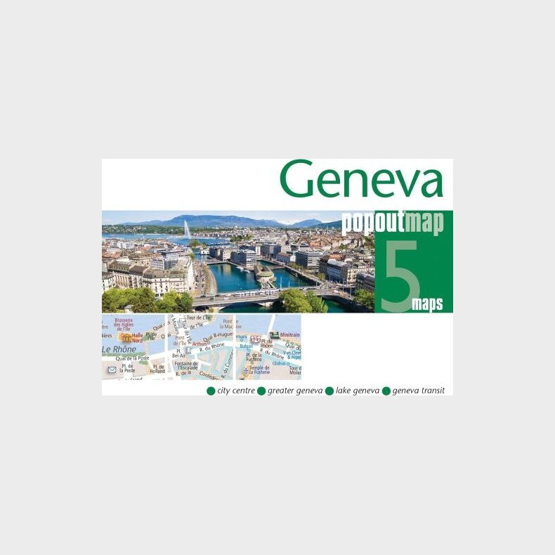 Geneva Popout Maps - Popout Map - English Book