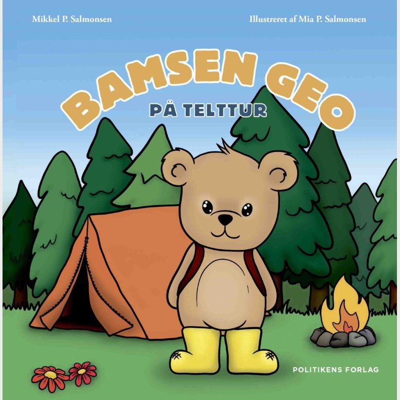 Bamsen Geo P� Telttur - Mia Palm Salmonsen - Bog