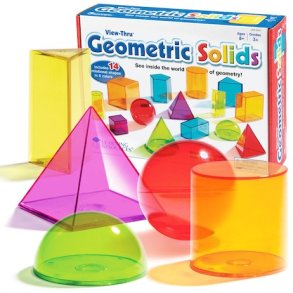 Learning Resources | Geometriske former 14 stk.