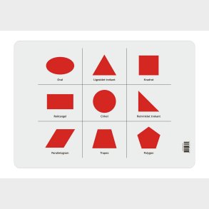 L�rlet | L�ringsunderlag - Geometriske figurer