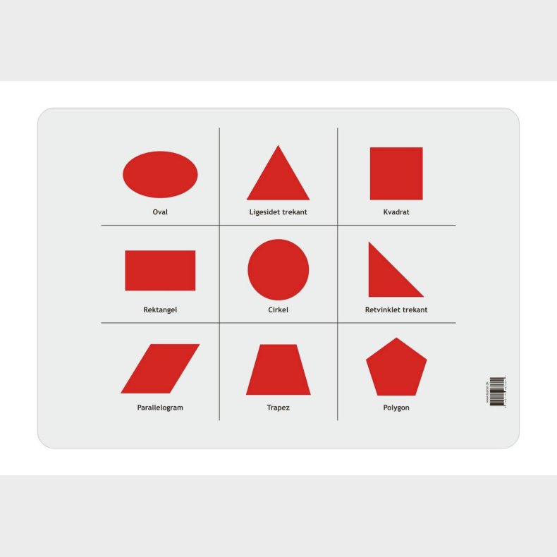 L�rlet | L�ringsunderlag - Geometriske figurer
