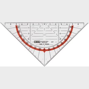 Geometritrekant - B 16 Cm - 1 Stk.