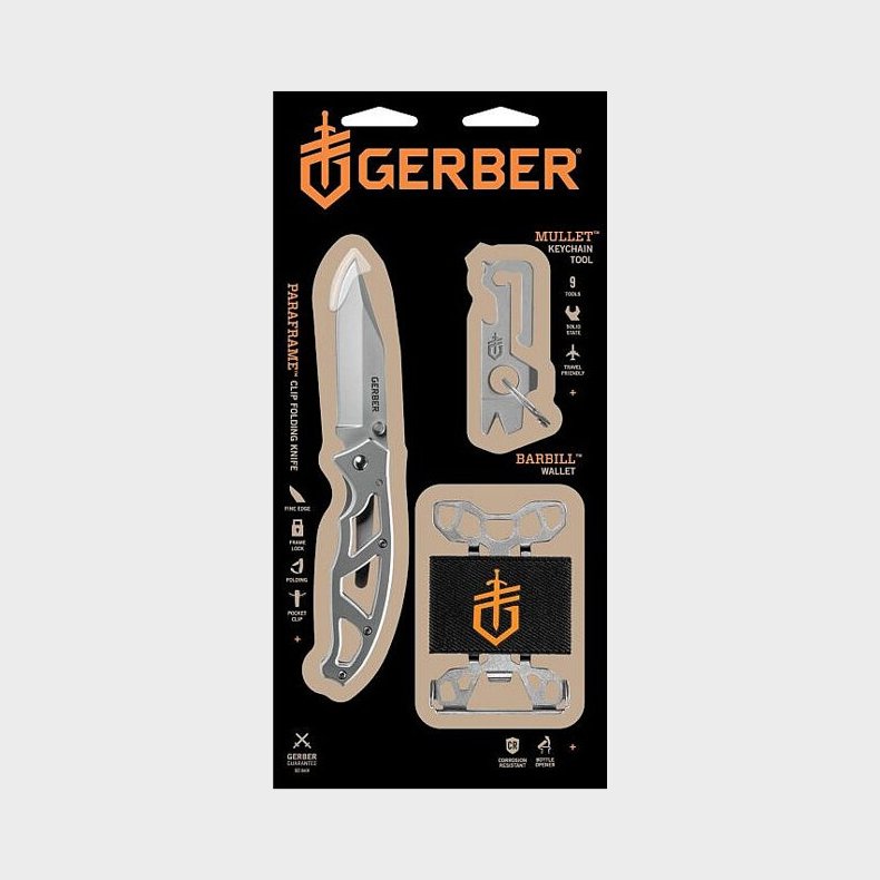 Gerber Paraframe I + Mullet + Barbill