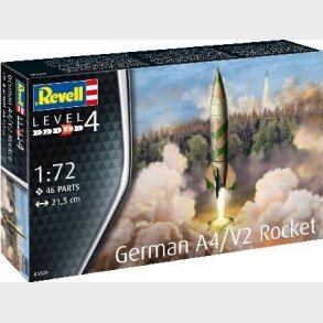 Revell - German A4/v2 Rocket Byggest - 1:72 - Level 4 - 03309