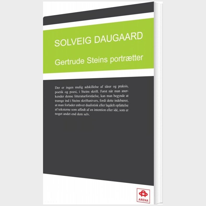 Gertrude Steins Portr�tter - Solveig Daugaard - Bog
