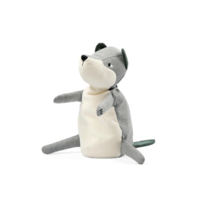 Sebra Stofdyr Ulven Moon - Legekammeraten.dk