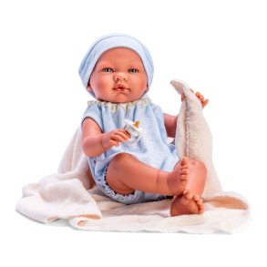 As� dukke 43 cm. Pablo - Med sommerdragt & t�ppe