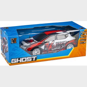 Ghost - Rc Fjernstyret Rallybil - 1:10 - 2,4 Ghz - R�d