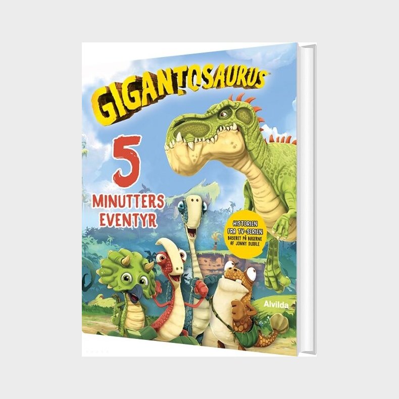 Gigantosaurus - 5 Minutters Eventyr - Bog