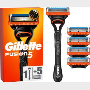 Gillette - Fusion5 Barberskraber Til Mnd - Orange/black