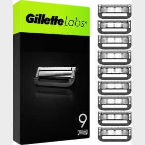 Gillette - Gillettelabs Barberblade - Green/black - 9 Stk