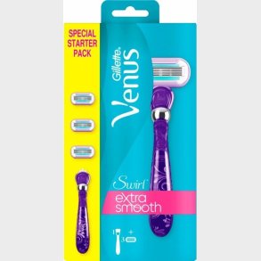 Gillette - Venus Swirl Starter Pack - Med 3 Ekstra Blade