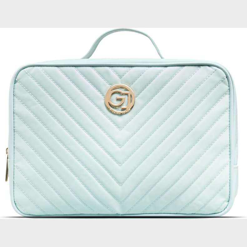 Gillian Jones - 2-rums Traincase - Ocean - Quiltet Nylon