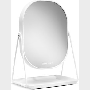 Gillian Jones - Makeupspejl Med Bakke - Hvid