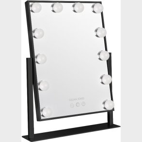 Gillian Jones - Hollywoodspejl Med Lys - Sort