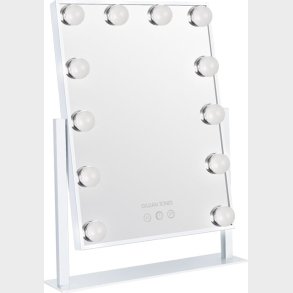 Gillian Jones - Led Light Hollywood Mirror White