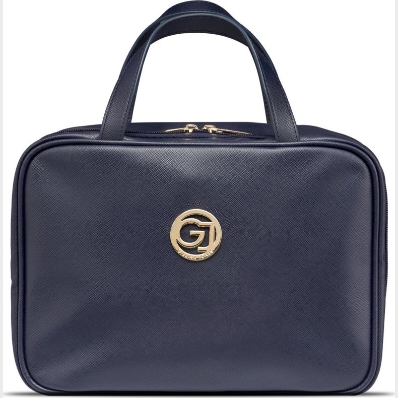 Gillian Jones - Toilettaske Med Ophng - 3 Rum - Mrkebl Pu