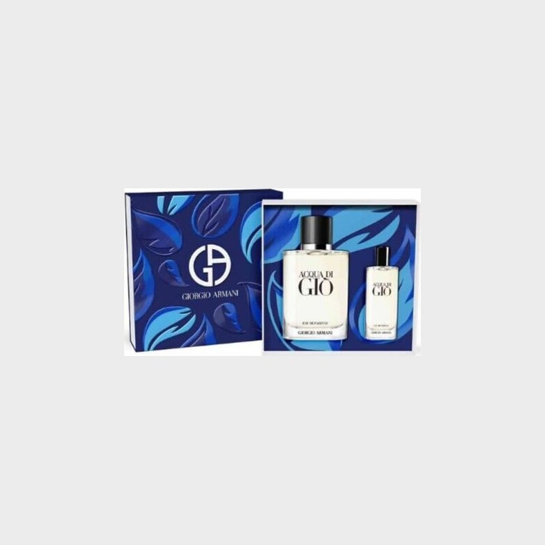 Giorgio Armani - Acqua Di Gio Homme Edp 100 Ml + Edp 15 Ml - Giftset