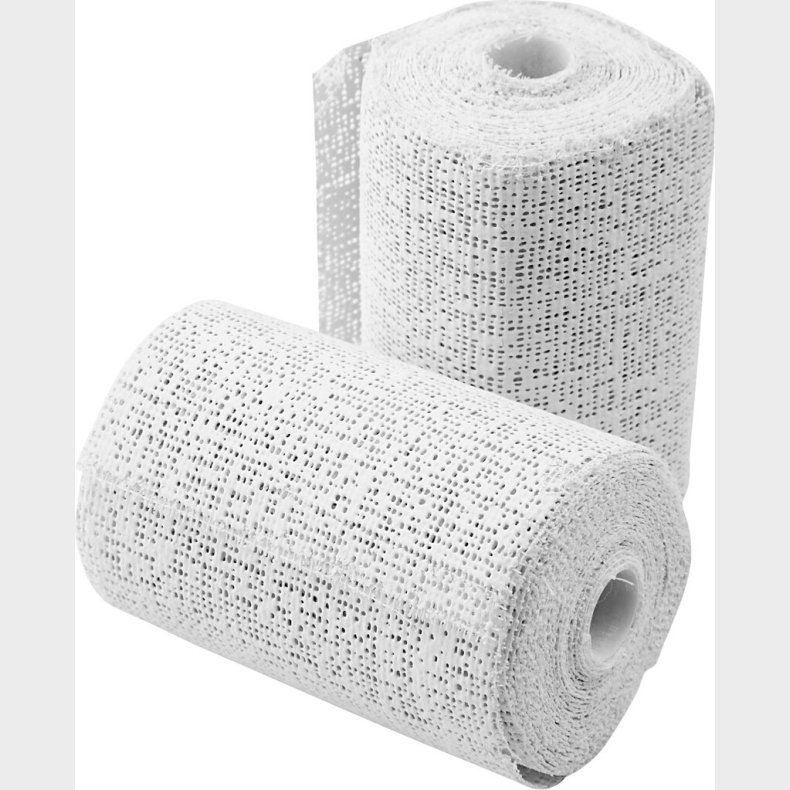 Gipsgaze - L 2,7 M - B 7,5 Cm - 2 Ruller