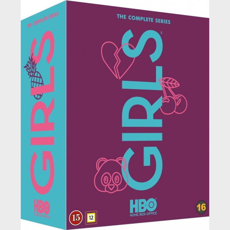 Girls - Sson 1-6 - Komplet Boks - Hbo - DVD - Tv-serie