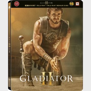 Gladiator 2 - Steelbook + Bonus Disc - 4K Blu-Ray