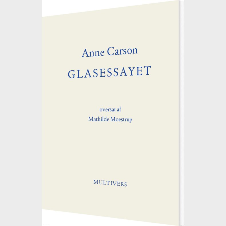 Glasessayet - Anne Carson - Bog