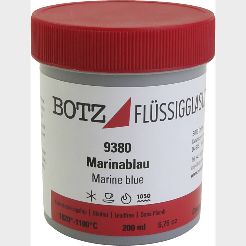 Glasur Til Ler - Bl - 200 Ml