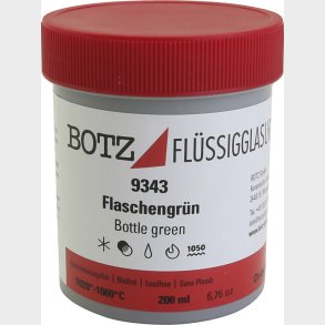 Glasur Til Ler - Grn - 200 Ml