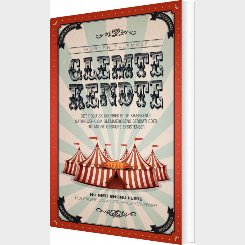 Glemte Kendte - Morten Ellemose - Bog