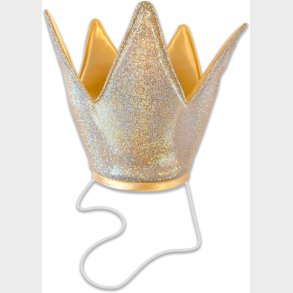 Liontouch - Prinsessekrone Til Brn - Glitter - Gold