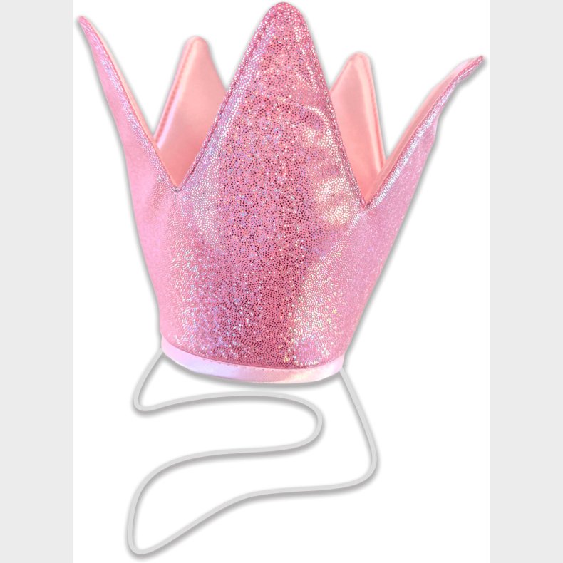 Liontouch - Prinsessekrone Til Brn - Glitter - Pink