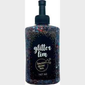 Glitterlim American Star Stjerne Mix