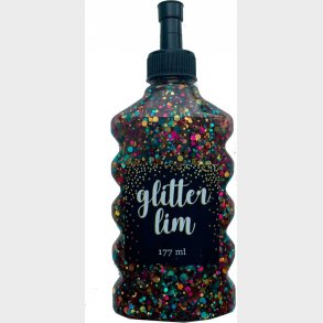 Glitterlim Grov Glitter - Clear Multicolo