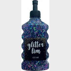 Glitterlim Grov Glitter - Galaxy - Purple