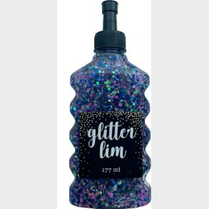Glitterlim Grov Glitter - Navy - 177 Ml