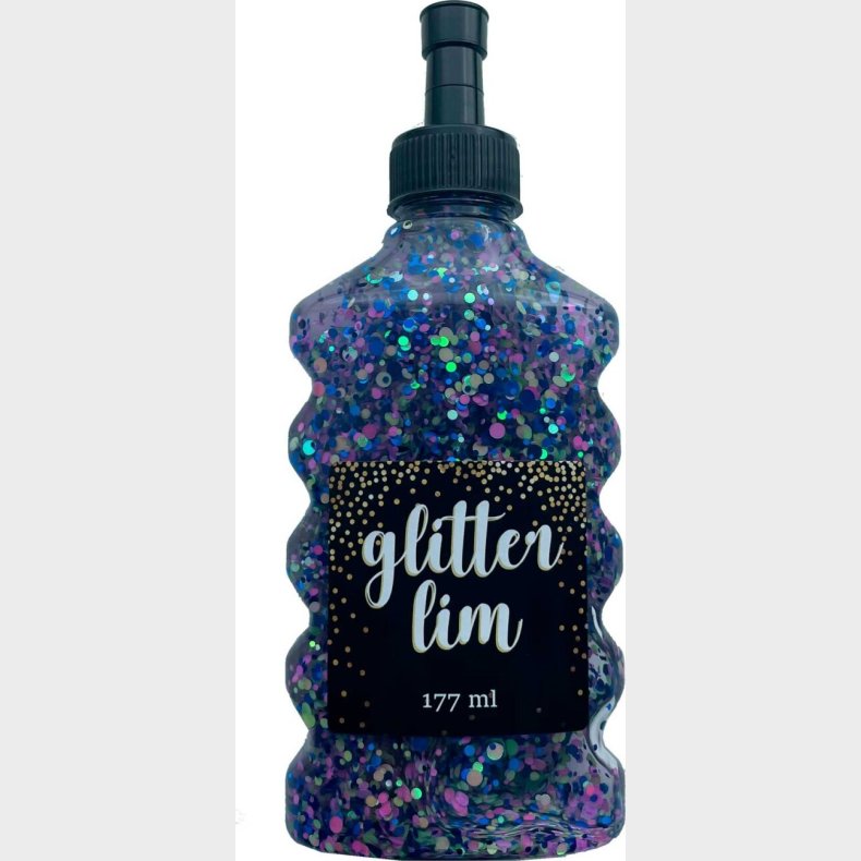 Glitterlim Grov Glitter - Navy - 177 Ml
