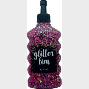 Glitterlim Grov Glitter - Pink - 177