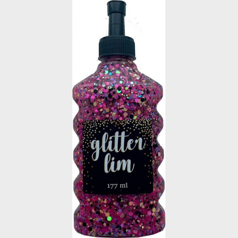 Glitterlim Grov Glitter - Pink - 177