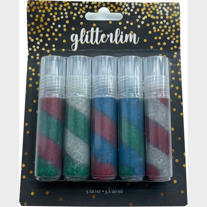 Glitterlim P Tube Med / Stft 5 Fv 20 Ml