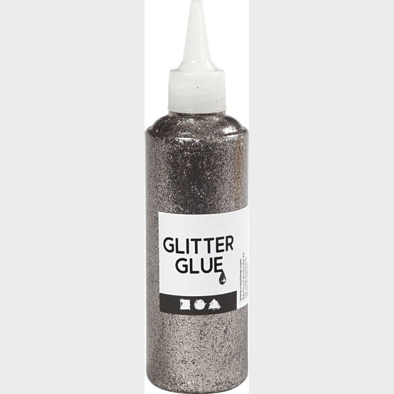 Glitterlim - Slv - 118 Ml