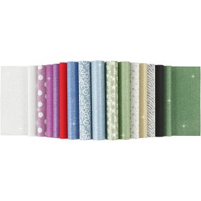 Creativ Company | Glitterpapir A4, 30 ark