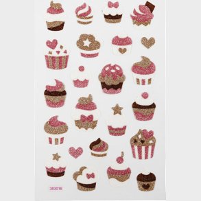 Glimmer Klistermrker - Muffins