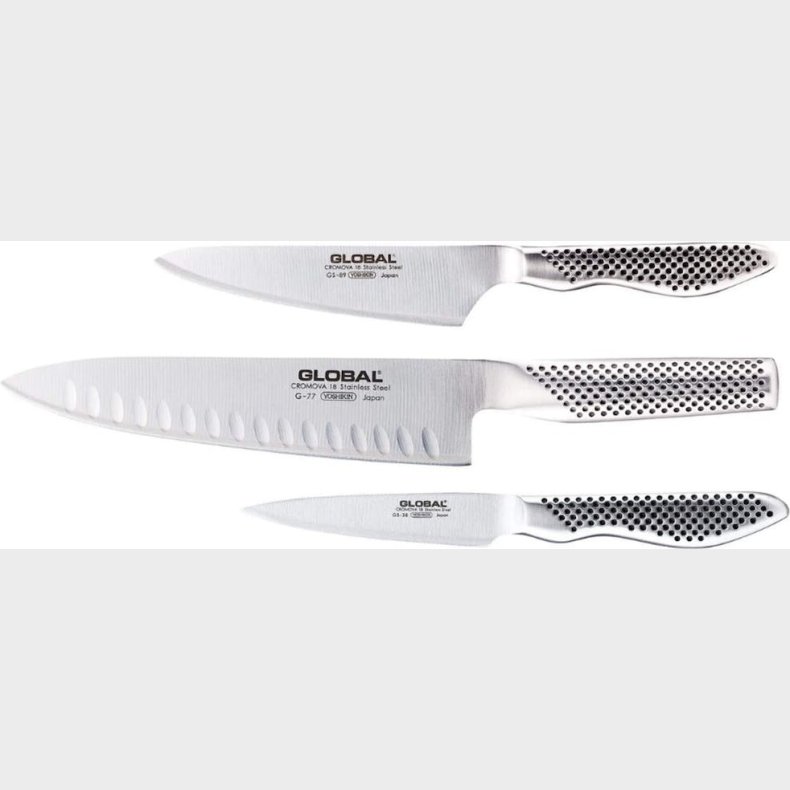 Global Knivst - Classic - G-77, Gs-38, Gs-89 - Rustfrit Stl
