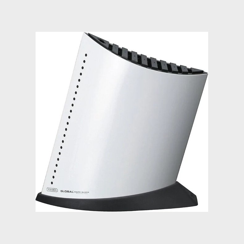 Global - Knivblok 9+1 - Hvid