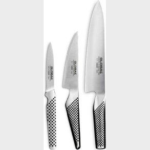 Global - Knivst Med G-2, Gs-1 Og Gsf-15 - 3 Knive