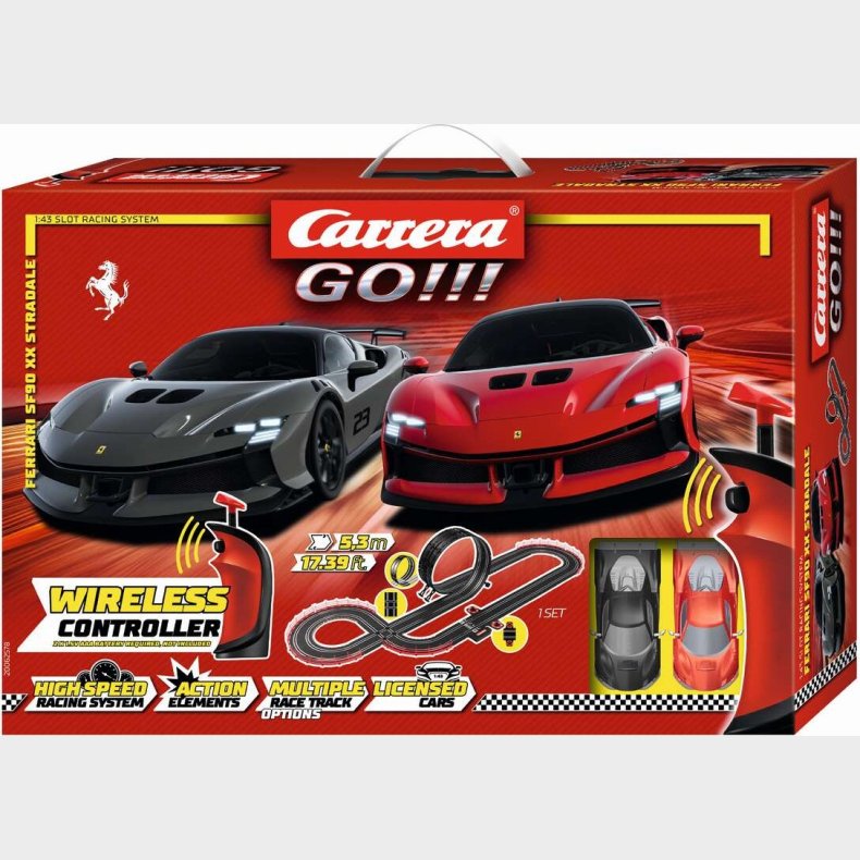 Carrera - Go - Racerbane S�t - Ferrari Sf90 Xx Stradale - 1:43 - 62578