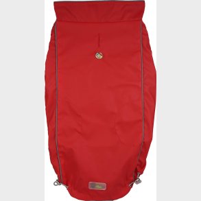 Go Fresh Pet - Vendbar Hunderegnjakke Rd Xs 29cm