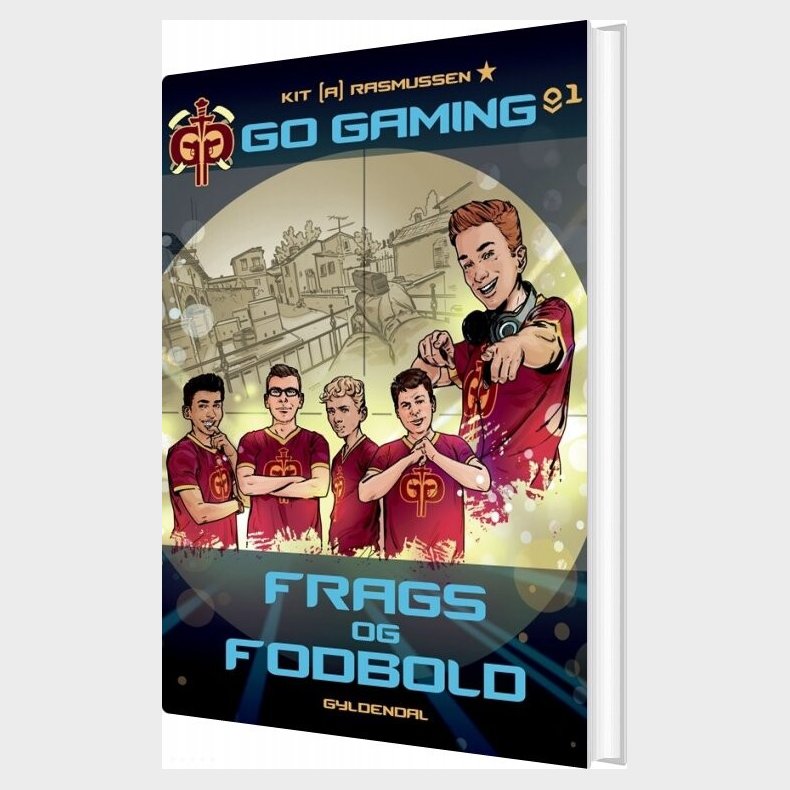 Go Gaming 1 - Frags Og Fodbold - Kit A. Rasmussen - Bog