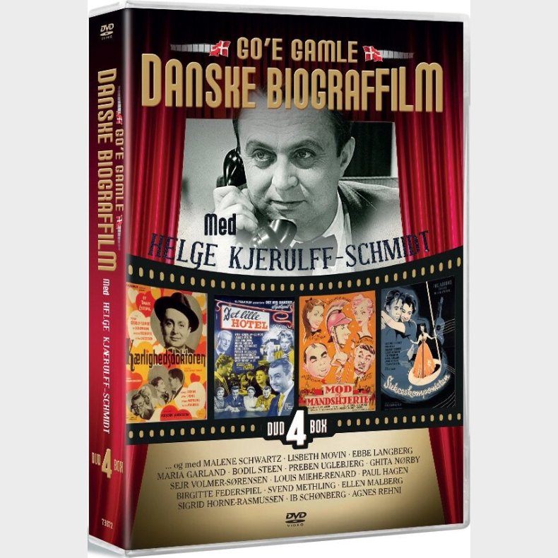 Go Gamle Danske Biograffilm  - Helge Kjrulff-schmidt - DVD - Film