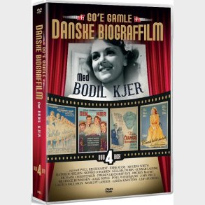 Go Gamle Danske Biograffilm - Med Bodil Kjer  - DVD - Film